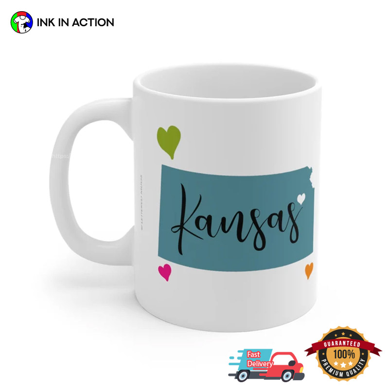 Love Kansas Coffee Mug