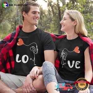 Love Matching husband wife tees, national couples day Merch 1
