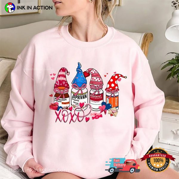 Lovely Nurse Treatment Valentine’s Day Shirts