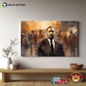 Martin Luther King Jr Portrait Painting Artwork Poster 3