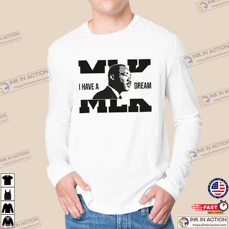 Martin Luther King Jr Quote I Have A Dream Vintage T-Shirt - Ink