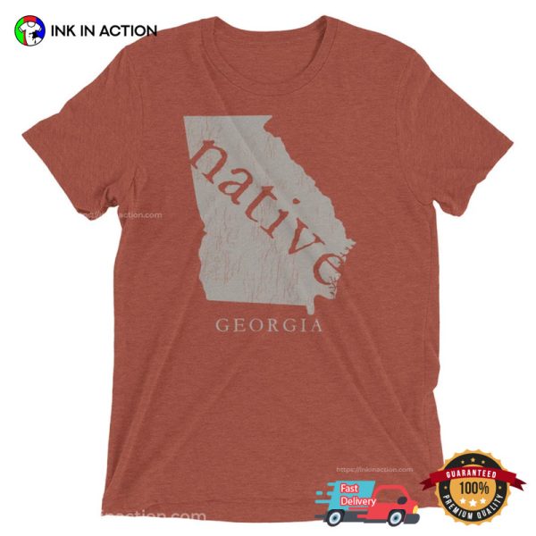 Native Georgia State February 12 Vintage Tee