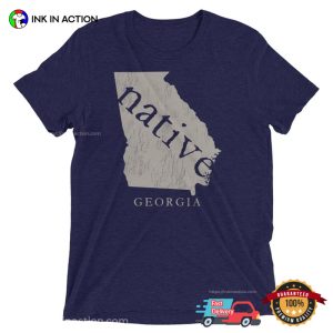 Native georgia state February 12 Vintage Tee 2