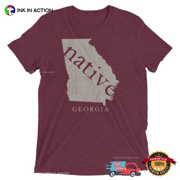 Native Georgia State February 12 Vintage Tee