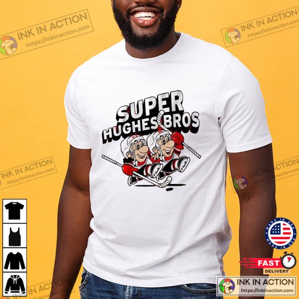 New Jersey Devils Super Hughes Bros Cute Shirt