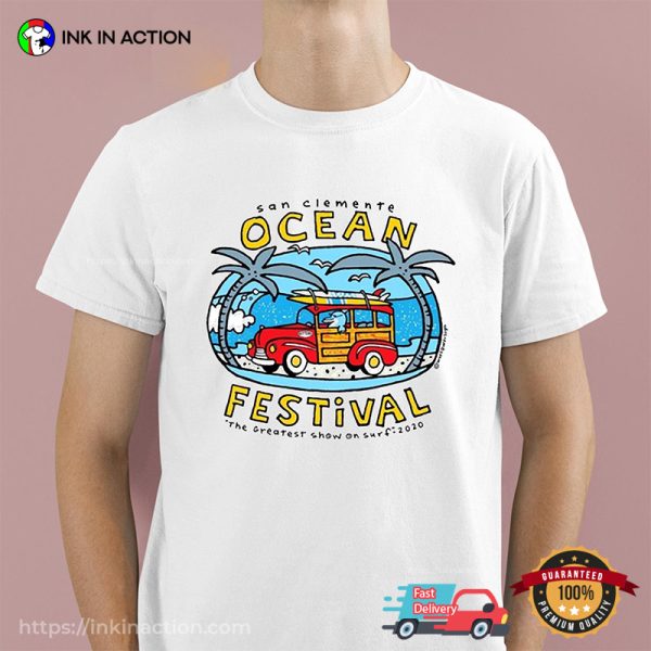 Ocean Festival The Greatest Show On Surf 2020 Trending Shirt