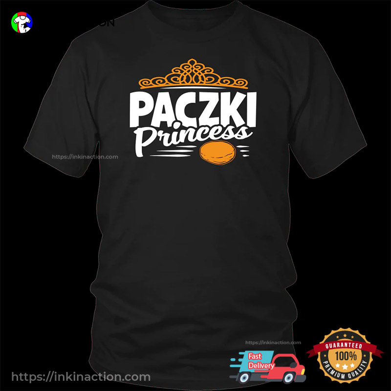 Paczki Princess Funny Fat Thursday Shirt