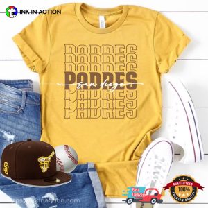 Padres San Diego Baseball T Shirt 1