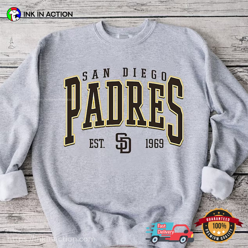 Padres San Diego Baseball Est 1969 Fan Shirt