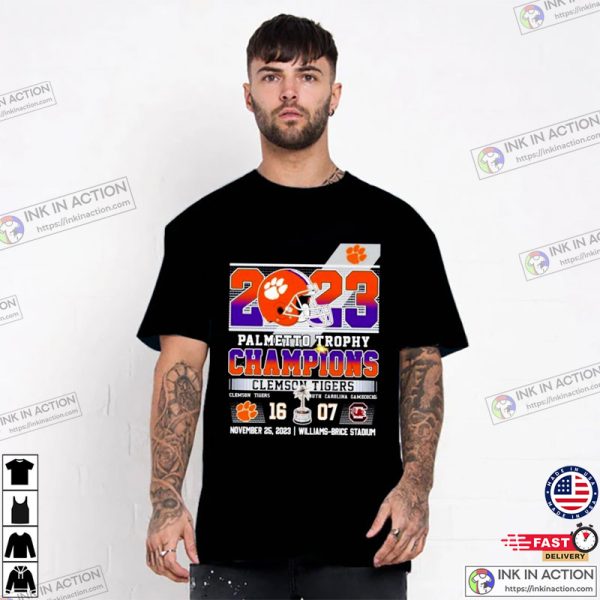 Palmetto Trophy Champions 2023 Final Score T-Shirt