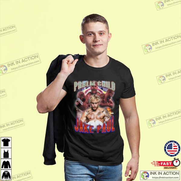 Problem Child Jake Paul Vintage 90s Boxer T-Shirt