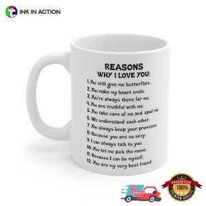 Reasons Why I Love You Lover Mug