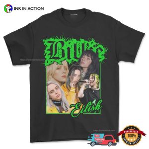 Retro 90s Billie Eilish Tour 2023 Vintage Shirt
