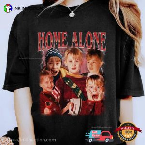 Retro Home Alone Kevin Collage T-shirt