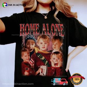 Retro Home Alone Kevin Collage T-shirt