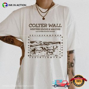 Retro Colter Wall Western Tour Aesthetic Unisex Shirt