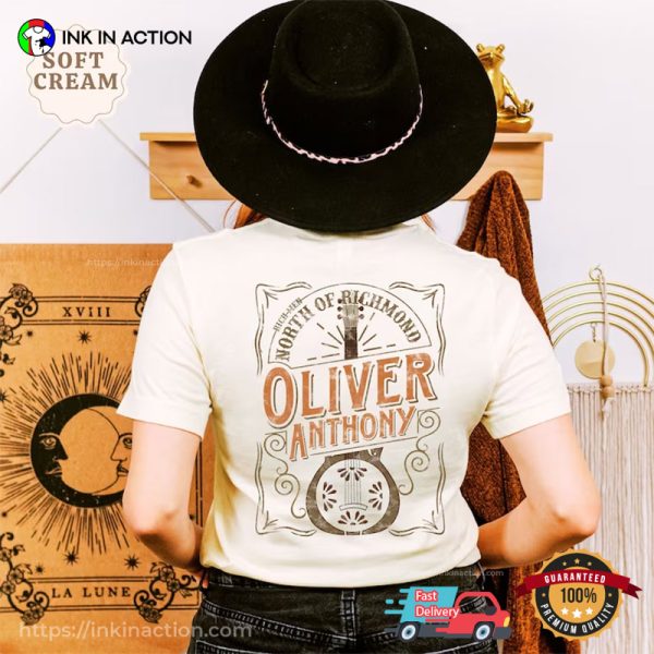 Rich Men North Of Richmond Vintage Oliver Anthony T-Shirt