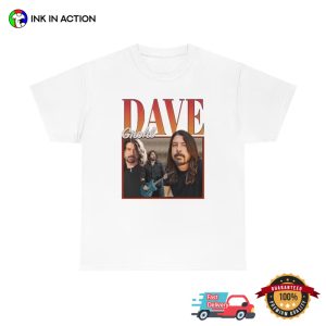 Rock Star Dave Grohl 90s Style Graphic Tee 3