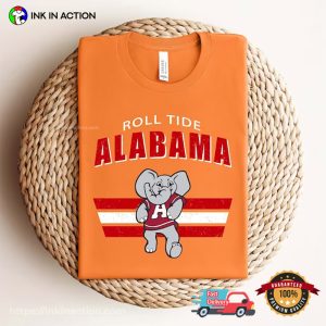 Roll Tide alabama football 2023 Vintage Mascot Tee 2