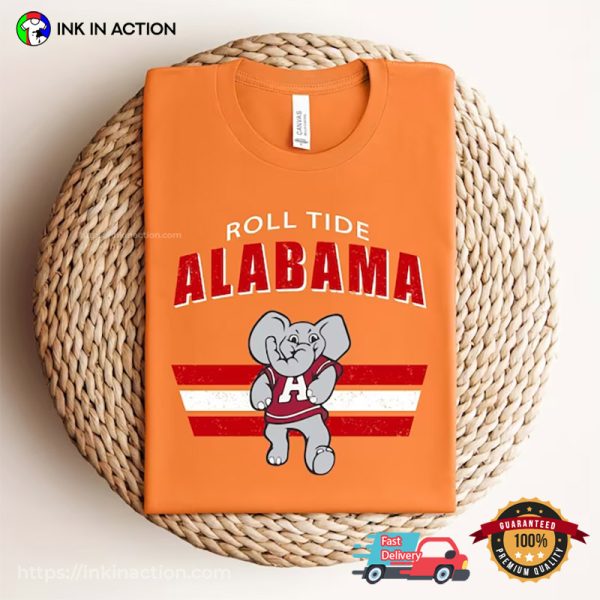 Roll Tide Alabama Football 2023 Vintage Mascot Tee