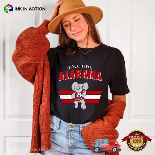 Roll Tide Alabama Football 2023 Vintage Mascot Tee