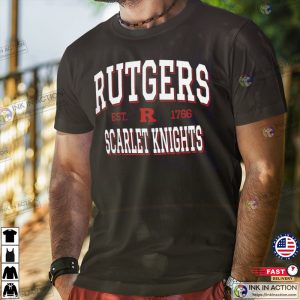 Rutgers Scarlet Knights Est 1766 Vintage T Shirt 1