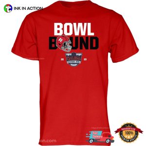 Rutgers University Bowl Bound 2023 Football Tee 2