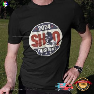 SHAQ For President 2024 Election T-Shirt