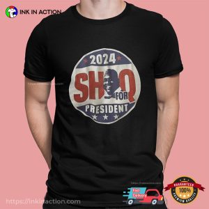 SHAQ For President 2024 Election T Shirt 3