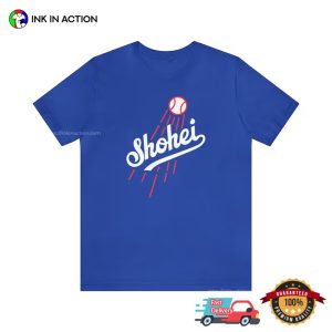 Shohei Ohtani Los Angeles Baseball Logo T Shirt 3