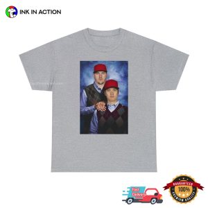 Shohei Ohtani Mike Trout Los Angeles Angels Funny Baseball T Shirt 2