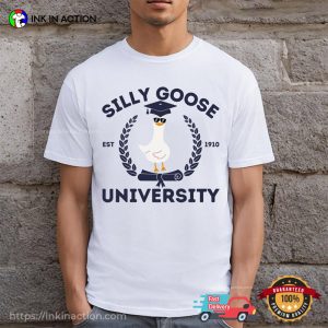Silly Goose Graduation University 1910 Funny T Shirt