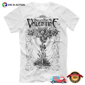 Skeleton Tree Artwork Bullet For My Valentine T-shirt