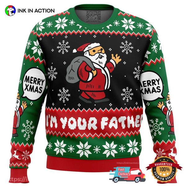 Spoiler Christmas Santa Claus Ugly Christmas Sweater