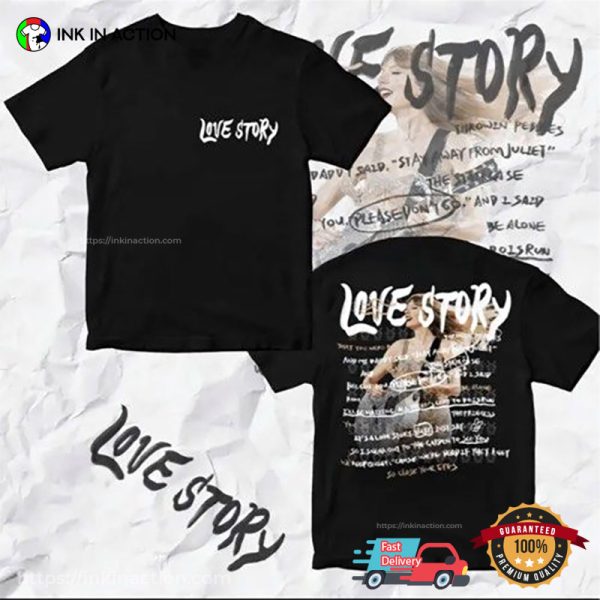 Taylor Swift Love Story Show 2 Sided Shirt