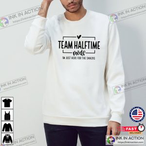 Team Halftime Mode Football Sunday Snacks Unisex T-Shirt