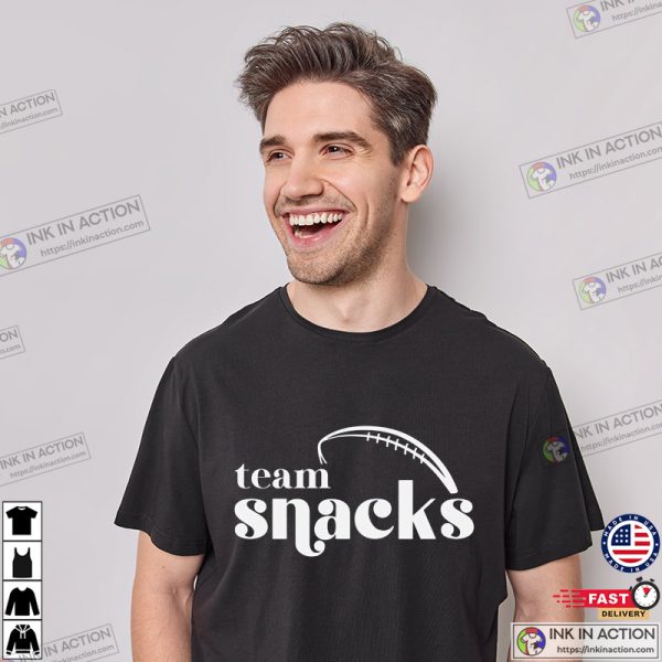 Team Snacks Football Sunday Snacks T-Shirt