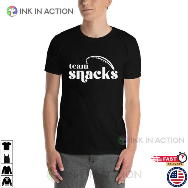 Team Snacks Football Sunday Snacks T-Shirt