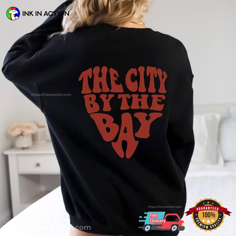 The City By The Bay Groovy 49ers Football T-shirt No.2