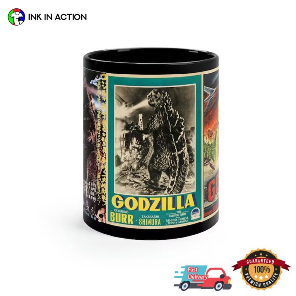 The Originals Godzilla Vintage Retro Coffee Cup