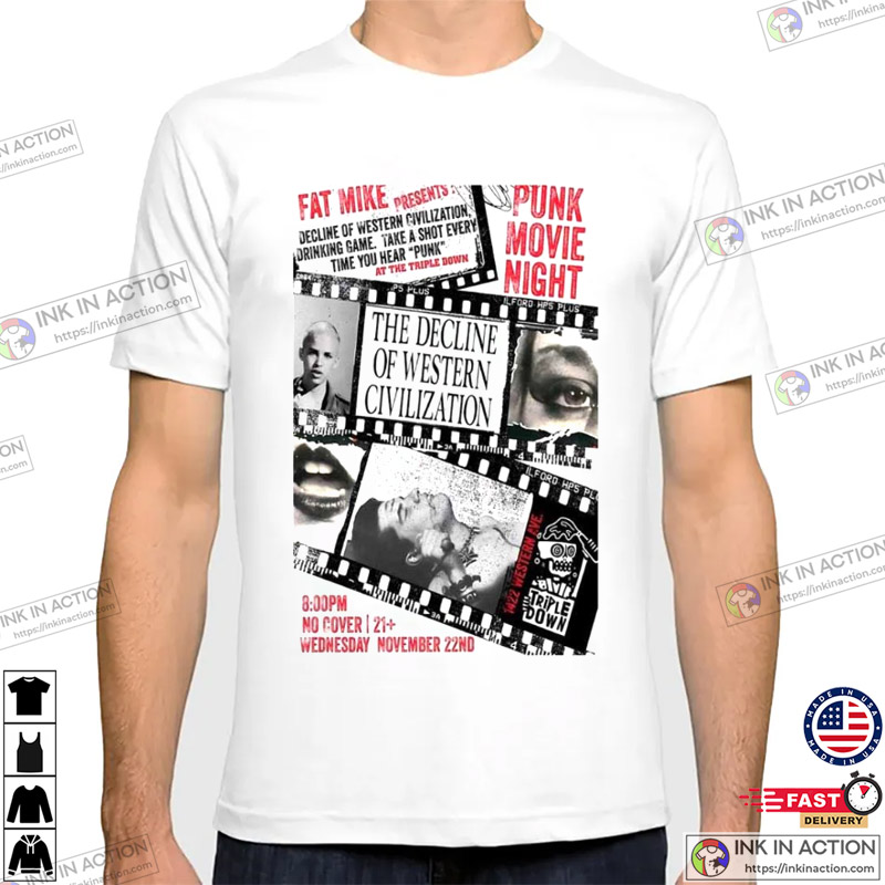 The Punk Rock Movie Event Poster Retro T-Shirt
