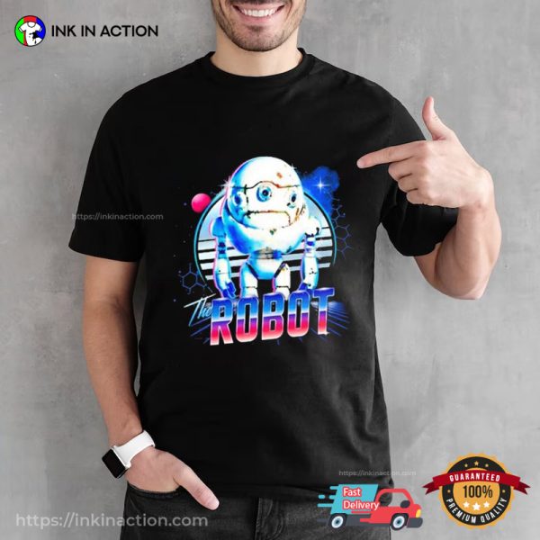 The Robot Doctor Who Movie Tee