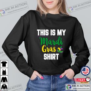 This Is My Mardi Gras Shirt, Funny Fat Tuesday 2024 Vacation Merch