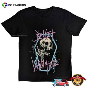 Thrash Skull bullet for my valentine tee 3