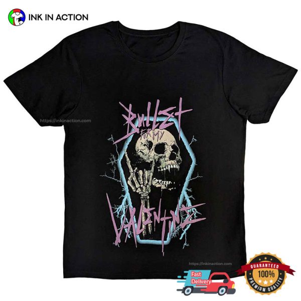 Thrash Skull Bullet For My Valentine Tee