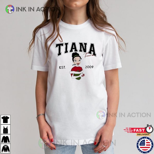 Tiana Frog’s Princess EST 2009 Disney T-shirt