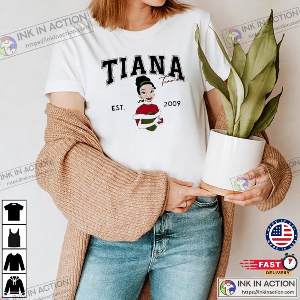 Tiana Frog’s Princess EST 2009 Disney T-shirt