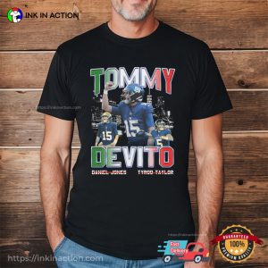 Tommy Devito 90s Style new york giants t shirt 1