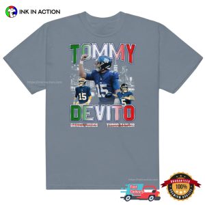Tommy Devito 90s Style new york giants t shirt 2