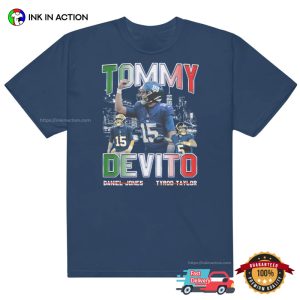 Tommy Devito 90s Style new york giants t shirt 3